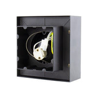 Spectrum MIRORA AR111 GU10 surface-mounted LED spot Black adjustable 20W 250V IP20 145x145x85mm