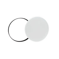 Plafonnier LED Spectrum NYMPHEA 32W 3000K 2200 lumens IP54 Blanc Noir rond 380mm montage en saillie