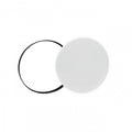 Plafonnier LED Spectrum NYMPHEA 32W 3000K 2200 lumens IP54 Blanc Noir rond 380mm montage en saillie