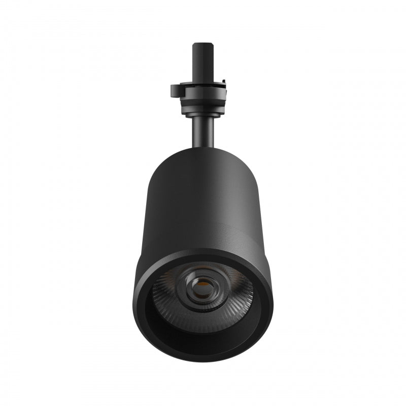 Spectrum PAVA BASIC Spot LED sur rail 20W CCT 230V 3-Phases 20-45° Noir IP20 2225 lumens CRI 80