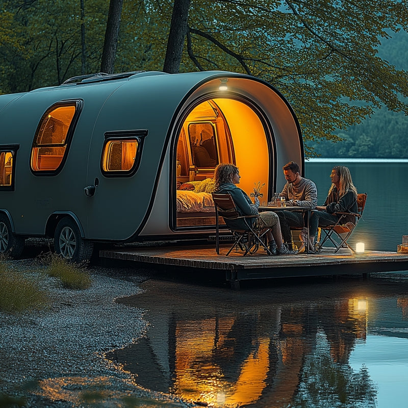 Spectrum SOLARA Campo LED camping lamp 2W 3000K-6500K IP20 USB-C solar rechargeable power bank