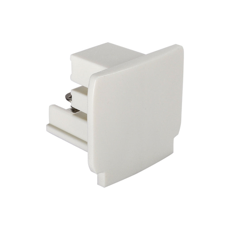 Spectrum SPS 2 LED track end cap White, Aluminum, IP20, 32x35.5x30mm