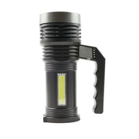 Projecteur portatif Technik C20 XPE+COB LED 300 lumens rechargeable batterie 18650 USB IPX2 Blanc