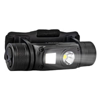 Lampe frontale Technik H31 avec LED Osram P9, 800 lumens, 5 modes, rechargeable USB-C, IPX4, Blanc