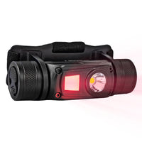 Lampe frontale Technik H31 avec LED Osram P9, 800 lumens, 5 modes, rechargeable USB-C, IPX4, Blanc