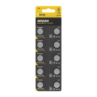 Technik Platinum Pile Bouton Alcaline AG13 LR44 A76 357 1.5V 155mAh B10 Pack de 10