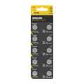 Technik Platinum Alkaline Button Cell AG10 LR54 189 389 1.5V B10 Pack of 10 for reliable small devices