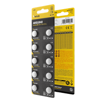Technik Platinum Pile Bouton Alcaline AG12 LR43 186 386 1.5V B10 paquet de 10 pour montres et petits appareils