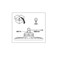 Ledvance LED HighBay Gen4, 147W, 22000 lumens, 4000K, IP65, CRI 80, 230V, Aluminum housing, CE RoHS