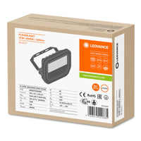 Ledvance LED Floodlight GEN 3 Black 10W 1521 lumens 3000K IP65 IK10 220-240V 120° Aluminium CE RoHS