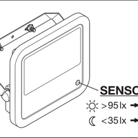 Lampe LED Tsong 10.5W 3000K 1521 lumens 220-240V IP20 IK10 CRI 80 Aluminium Or Mat CE RoHS
