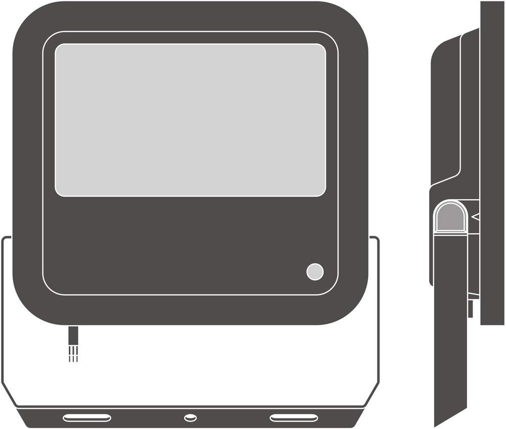 Lampe LED Tsong 10.5W 3000K 1521 lumens 220-240V IP20 IK10 CRI 80 Aluminium Or Mat CE RoHS