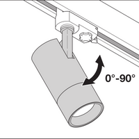 Lampe LED Tsong E27 10,5W 3000K 1521 lumens dimmable blanc chaud, aluminium or mat, IP20 IK10 CE RoHS