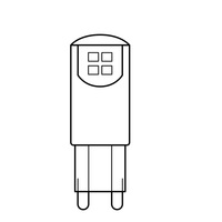 Ledvance LED Capsule G9 1.9W 3000K 1521 lumens 230V IP20 CRI 80 Flicker-Free CE RoHS for you