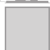 Panneau LED Tsong 33W 4320 lumens 4000K 230V IP20 CRI 80 aluminium blanc 60x60cm série confort