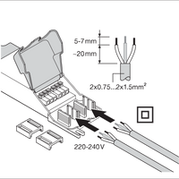 Panneau LED Tsong compact aluminium Blanc 33W 3630 lumens 4000K 60x60cm IP20 CRI 80 CE RoHS