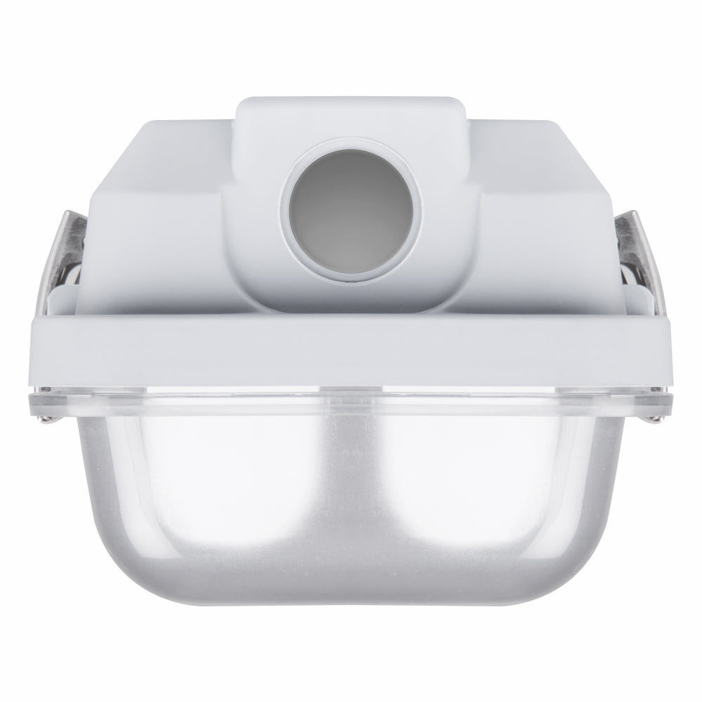 Luminaire tube LED Tsong 120cm IP65 étanche pour deux tubes LED, finition aluminium doré mat