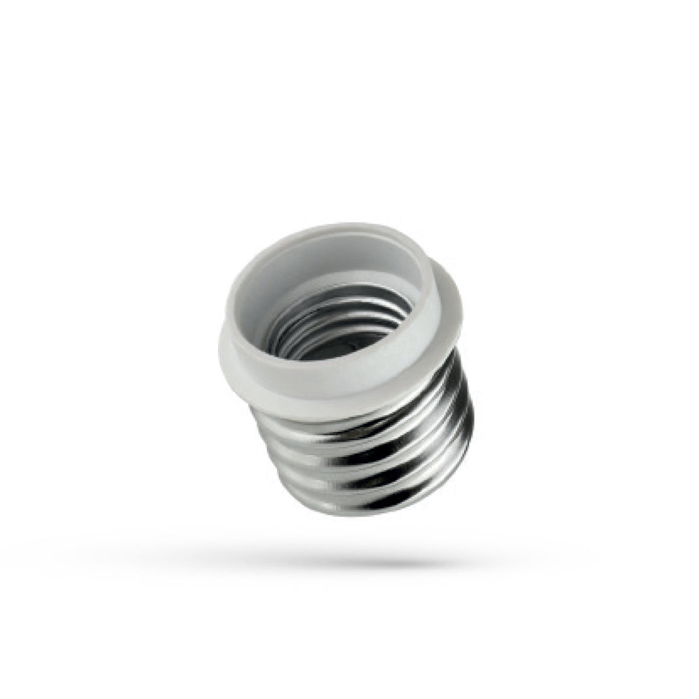 Adaptateur LED Spectrum extérieur E40 vers intérieur E27, polyvalent pour une utilisation intérieure, montage rapide et performances durables