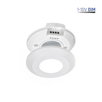 Capteur PIR intelligent Spectrum 360° montage en surface, charge 2000W, portée 8m, 1-10V, Wi-Fi BT, IP20, 230V