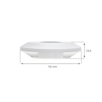 Capteur PIR intelligent Spectrum 360° montage en surface, charge 2000W, portée 8m, 1-10V, Wi-Fi BT, IP20, 230V