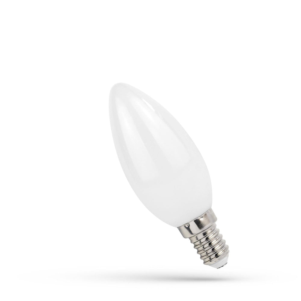 Spectrum Bougie LED C35 E14 6W Filament 4000K Blanc Neutre 800 lumens 230V Non-Variable