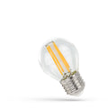 spectrum LED lamp P45 E27 fitting 6W filament 2700K warm white light
