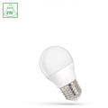 Lampe LED Spectrum G45 E27, 1W 230V, blanc neutre 4000K, 90 lumens, faisceau lumineux de 270°, IP20, durée de vie de 17000 heures