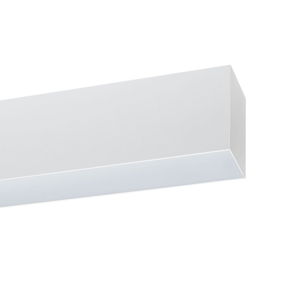 Barre LED Spectrum Allday 36W, 4000K, 4900 lumens utiles, faisceau de 115°, IP20, blanc, 112cm, montage en surface, garantie de 2 ans