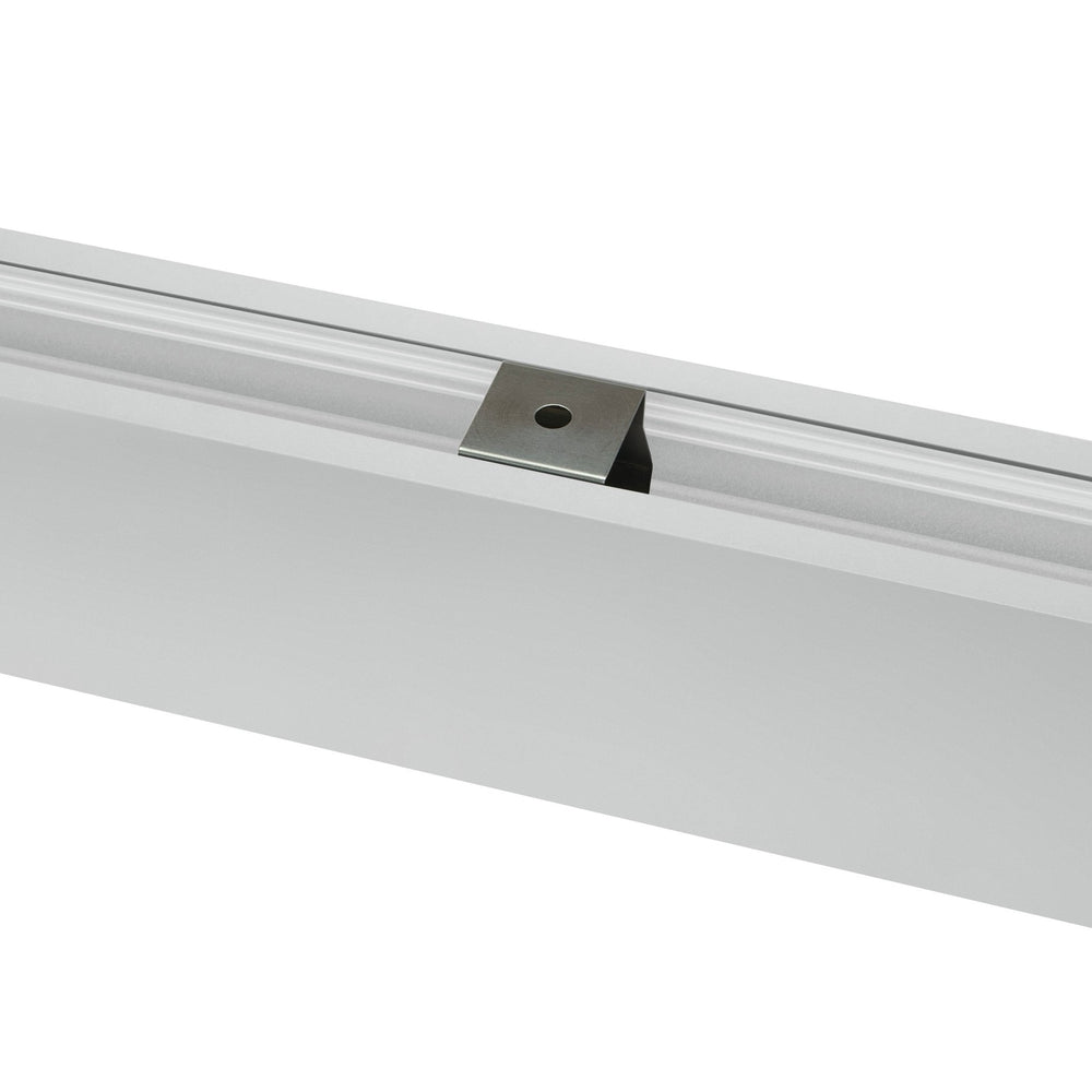 Barre LED Spectrum Allday 36W, 4000K, 4900 lumens utiles, faisceau de 115°, IP20, blanc, 112cm, montage en surface, garantie de 2 ans